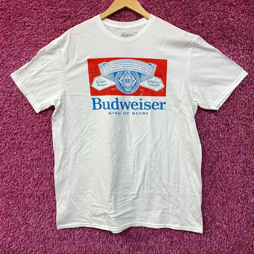 Budweiser King Of Beers Vintage Style T-Shirt XL